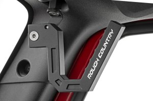 Jeep Wrangler Grab Handles - Front & Rear - Rough Country - Alum - '07-'10